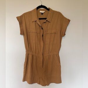 Button front romper